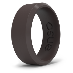 Image of Coffee Bean Ring - Rich brown with Gray undertones.