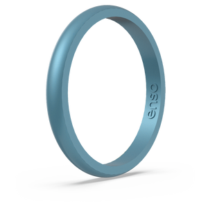 Image of Blue Topaz Ring - Iridescent cool blue.