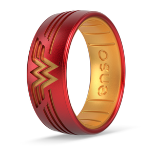 Image of Wonder Woman™ Ring - Ruby outside, gold inside.
