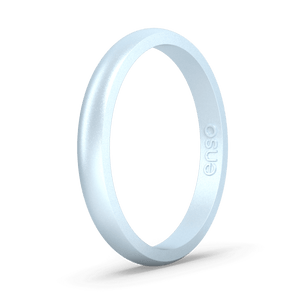 Image of Diamond Ring - White with blue undertones.