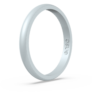 Image of Diamond Ring - White with blue undertones.