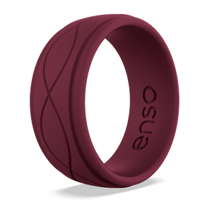 Image of Oxblood Ring - Deep maroon with hints of red and mauve.