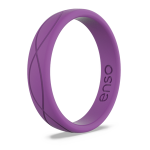 Image of Plum Ring - Deep pinkish purple.