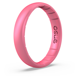 Image of Pixie Ring - Iridescent bright pink with white and light blue undertones.