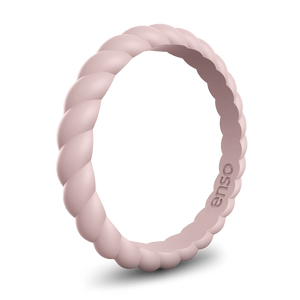 Image of Pink Sand Ring - Pale pink with peach tones.